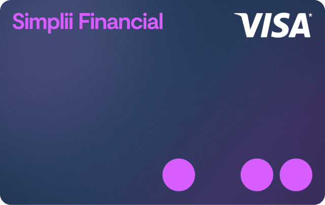 Simplii Financial Cash Back Visa Card